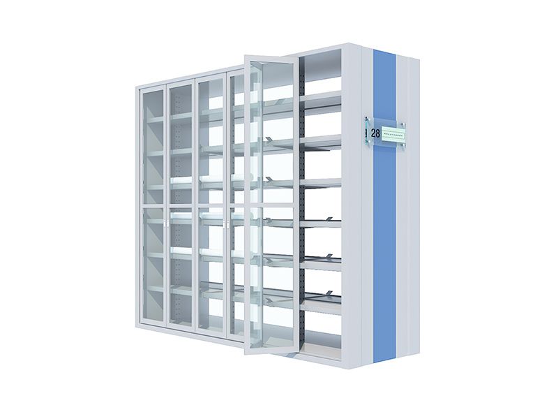 博物館層板式帶門儲藏架